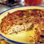 Rosti Potatoes with Ham & Cheese