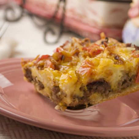 Amish Barn Raising  Breakfast Casserole