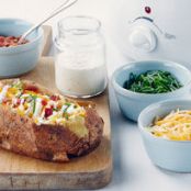 Slow-Cooker Baked Potato Bar