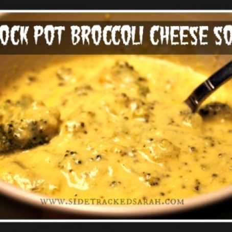 Broccoli Cheese Soup (Slow Cooker)