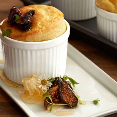 Blue Cheese Souffle