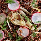 Black Barley, Fennel, and Radish Salad