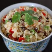 Lime-Cilantro Quinoa Salad (pronounced keen-wah)