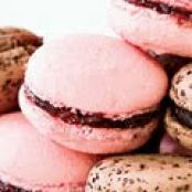 Raspberry Macarons