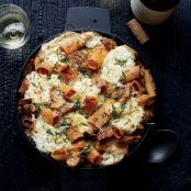 Baked Rigatoni with Milk-Braised Pork, Ricotta and Lemon