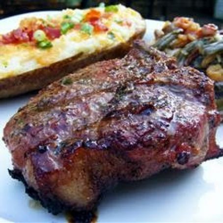 Grilled Lamb with Brown Sugar Glaze