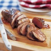 Spicy Glazed Pork Tenderloin
