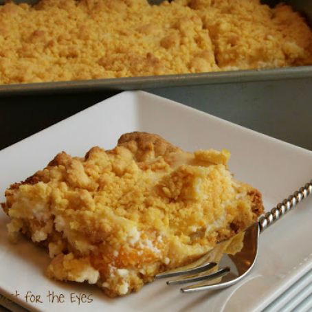 Peachy Keen Cream Cheese Bars