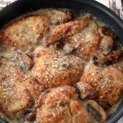 Mushroom Asiago Chicken