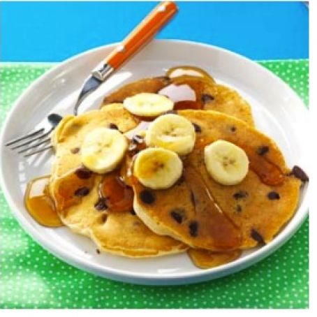 Chocolate Chip Elvis Pancakes Recipe