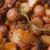 Balsamic Glazed Chicken Thighs