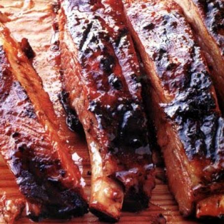 Chili-Glazed Pork Ribs