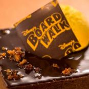 Peanut Butter Banana Applewood Smoked Candied Bacon Pie from Boardwalk Resort Bakery - Disney