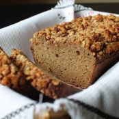 Coconut Flour Zucchini Bread (with Crumble Topping) | The Unrefined Kitchen | Paleo & Primal Recipes