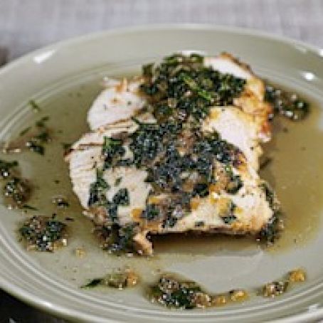 Pan-Roasted Chicken Breasts With White Wine and Fines Herbes Pan Sauce