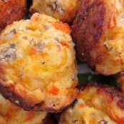 Cream Cheese Stuffed Sausage Balls