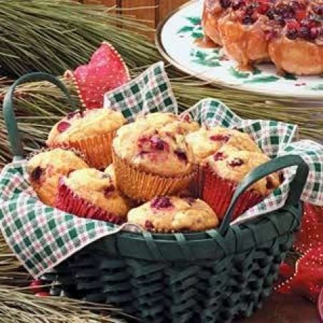 Cranberry Pumpkin Muffins