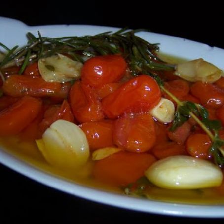 TOMATO*****Roasted Grape or Cherry Tomatoes and Garlic in Olive Oil