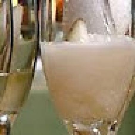 Champagne with Pear Liqueur