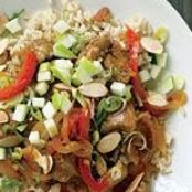 Ginger BBQ Pork or Chicken Stir Fry