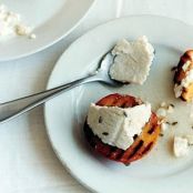 GRILLED PEACHES & RICOTTA
