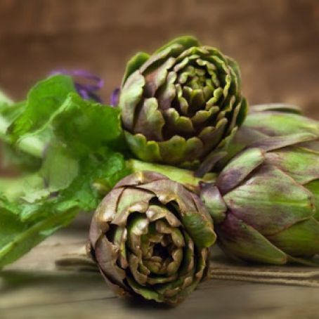 Whole Stewed Stuffed Artichokes
