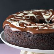 friday night double fudge chocolate cake