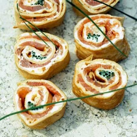 Smoked Salmon Rolls