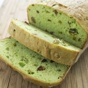 Green St. Patrick's Day Bread 