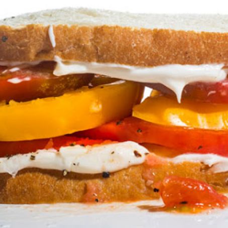 Tomato & Mayo Sandwich