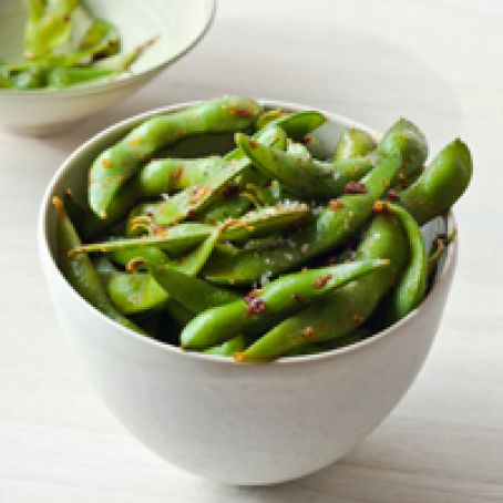 Chipotle-Garlic Edamame