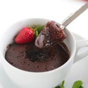 Chocolate Molten Lava Mug Cakes