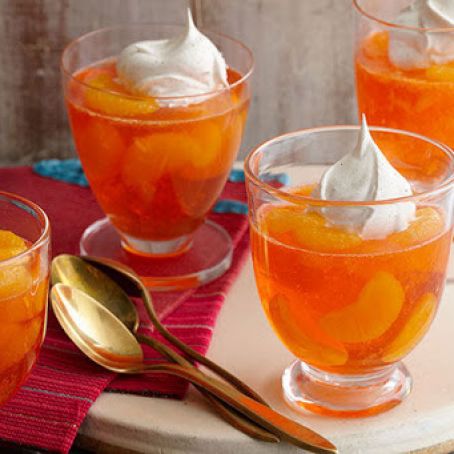 Sparkling Mandarin Orange Dessert