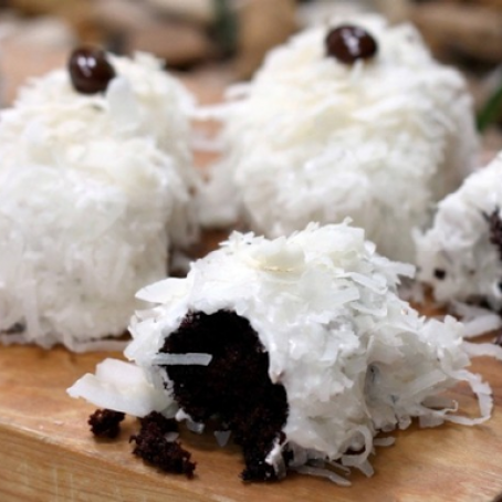 Chocolate, Coconut and Toasted Almond Devils Food Twinkies