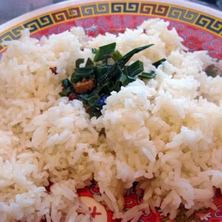JASMINE RICE w/COCONUT SAUCE