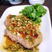 Pork with Garlic Ginger Sauce