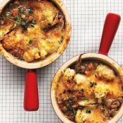 Lentil Soup with Cauliflower and Cheese