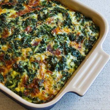 Kale, Bacon, and Cheese Breakfast Casserole