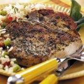 Herb-Rubbed Pork Chops
