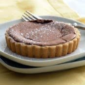 Chocolate Tartlets with Butter Orange Cookie Crust