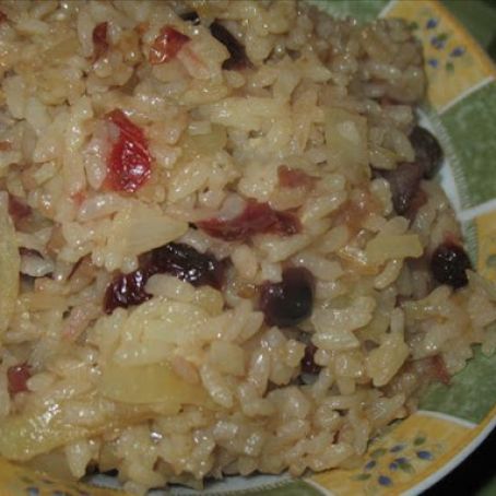 Autumn Risotto with Chicken & Cranberries