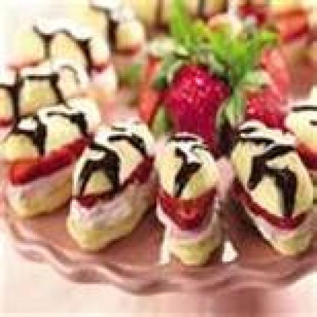 Viennese Berry Cream Fingers