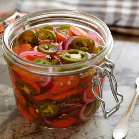 Canning:  Pickled Jalapenos and Carrots