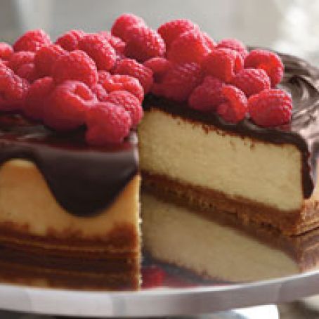 Dark Chocolate Ganache Cheesecake