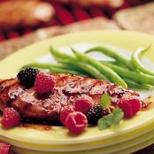 Grilled Raspberry-Glazed Chicken