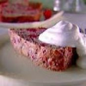 Raspberry Pound Cake with Vin Santo Cream