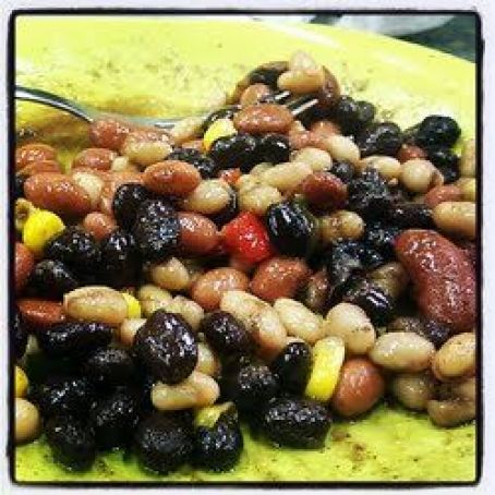 Black Bean Salad with Avocado-Lime Dressing