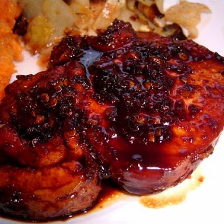 Sticky Pork Chops