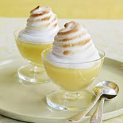 Mile-High Lemon Meringue Pudding Cups