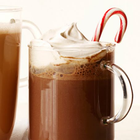 Adult Peppermint Hot Chocolate